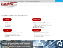 Tablet Screenshot of lasernet.co.za